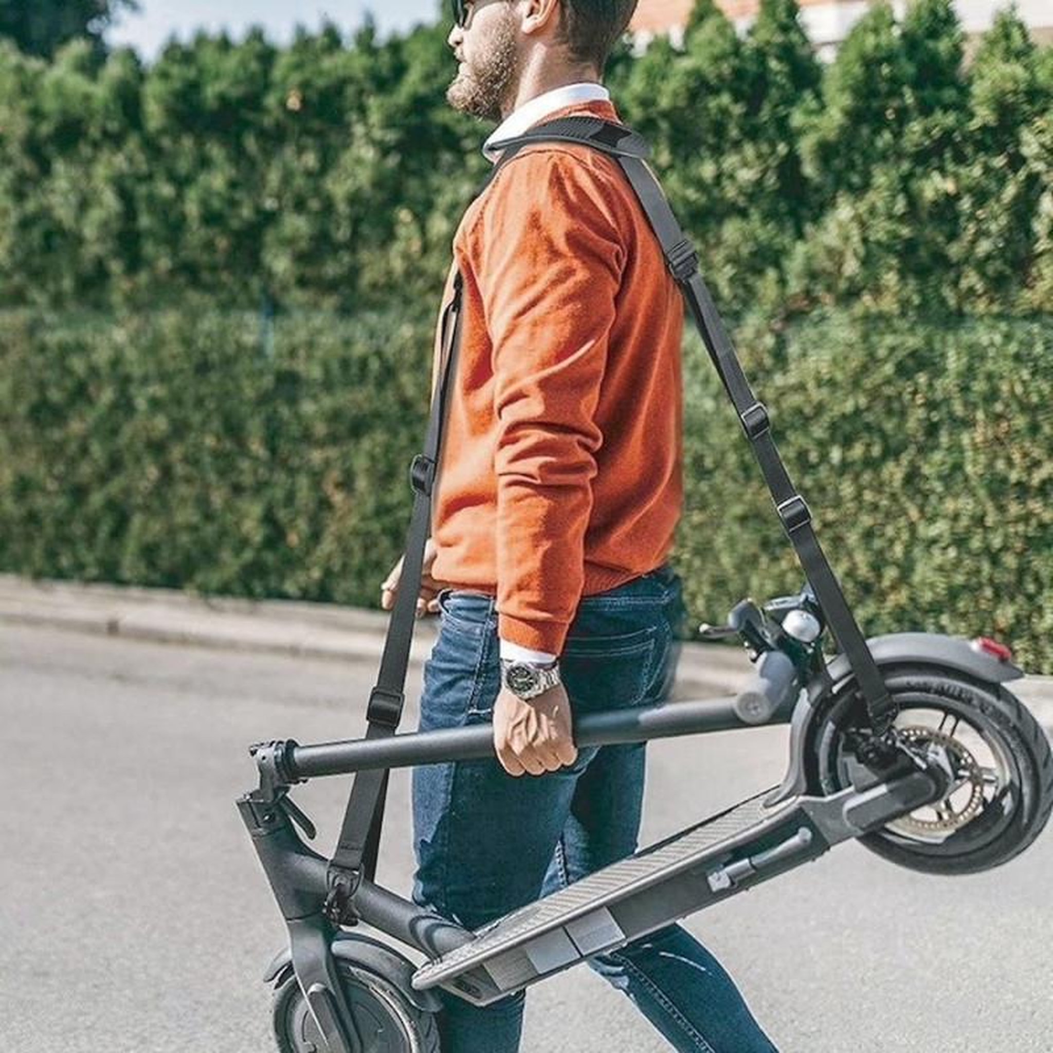 Voir la diapositive 6 : URBANGLIDE Set 3 accessoires (sacoche, sangles, poignée) scooter électrique goride ac3