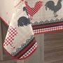 Voir la diapositive 2 : Kaliss Nappe rectangulaire antitache 150x240 cm Coq