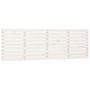 Voir la diapositive 2 : VIDAXL Tete de lit murale Blanc 206x3x63 cm Bois massif de pin