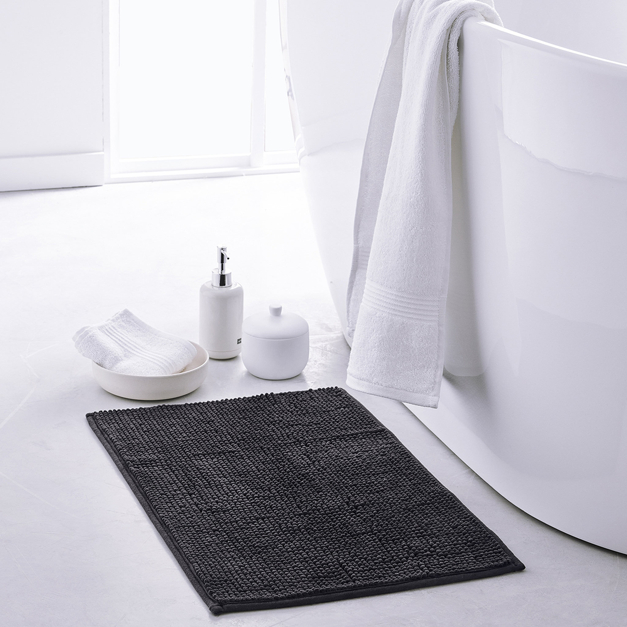 Voir la diapositive 1 : TODAY Tapis bubble en polyester 