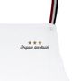 Voir la diapositive 3 : Paris Prix Tablier de Cuisine  Brigade des Étoiles  85cm Blanc