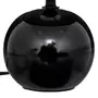 ATMOSPHERA Lampe à Poser Céramique  Boule  25cm Noir Brillant