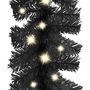Voir la diapositive 4 : VIDAXL Guirlande de Noël avec lumieres LED 5 m Noir