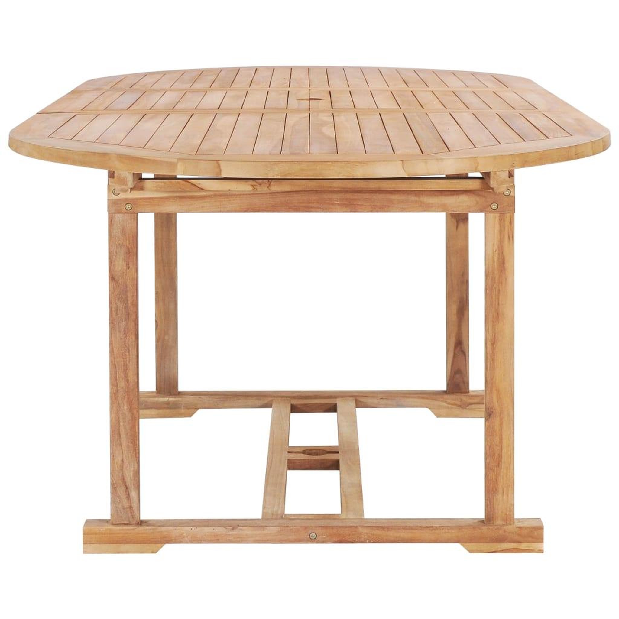 Voir la diapositive 5 : VIDAXL Table de jardin extensible 150-200x100x75 cm Teck solide