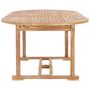 Voir la diapositive 5 : VIDAXL Table de jardin extensible 150-200x100x75 cm Teck solide