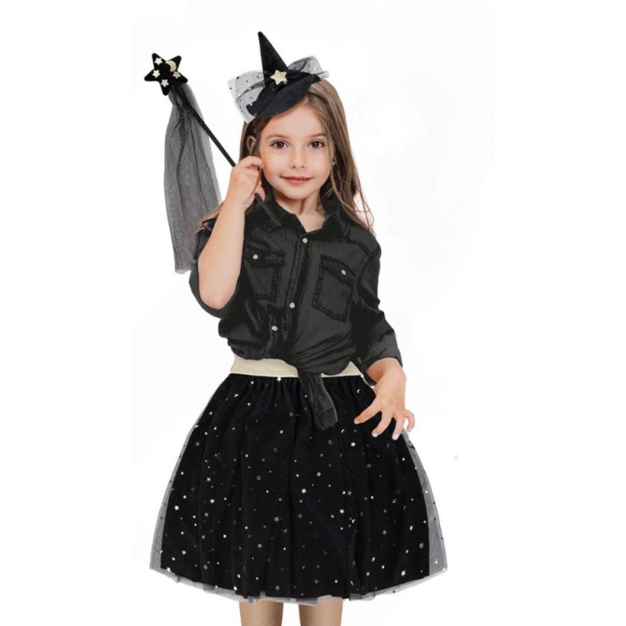 PartyPro Set Sorciere magique de Luxe 4-10 ans