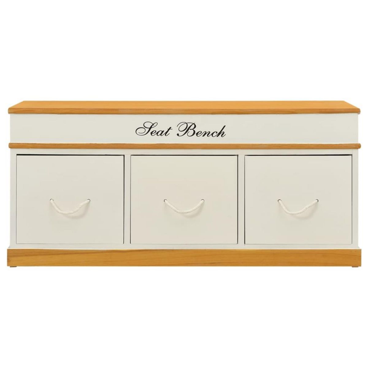 VIDAXL Banc d'entree de rangement a chaussures