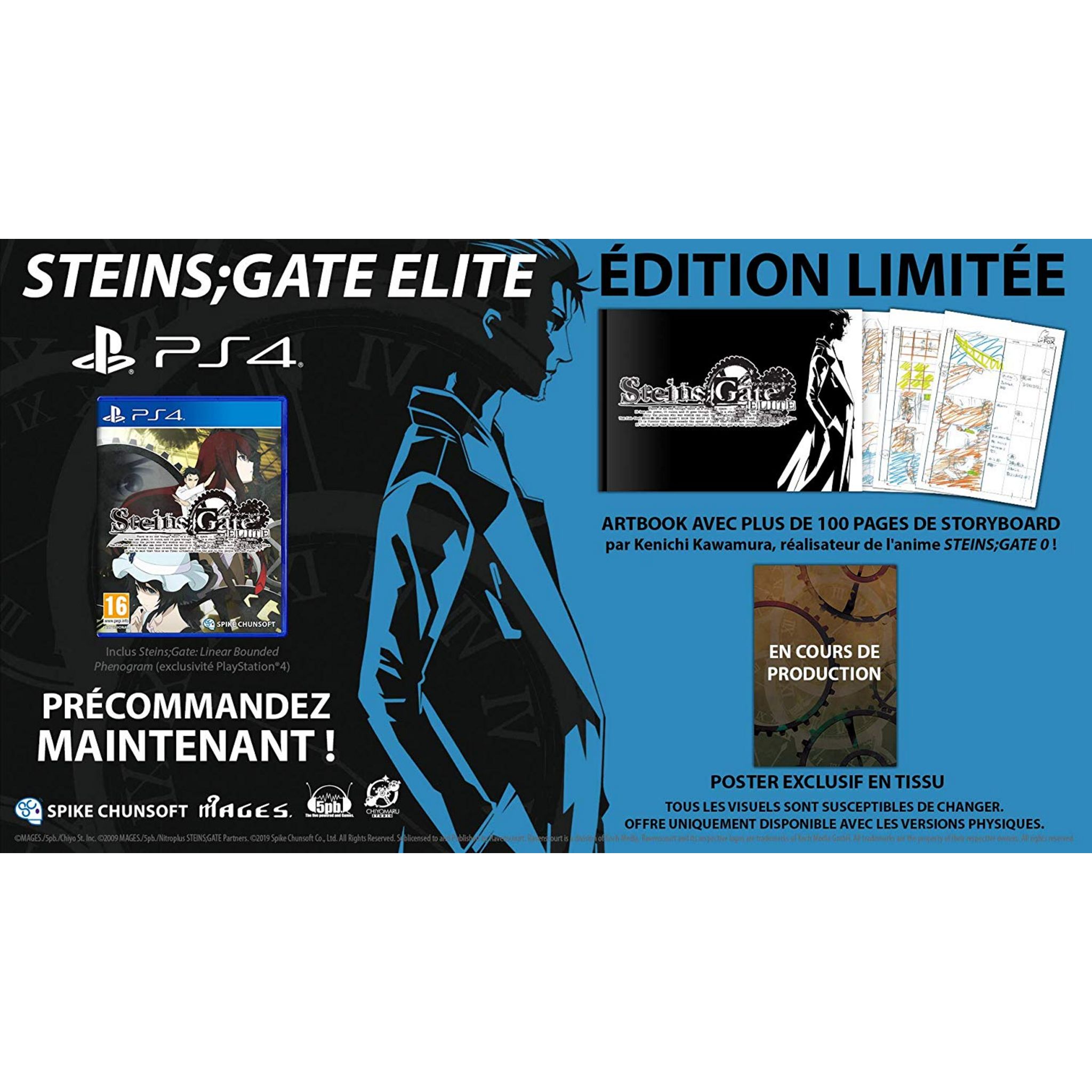 Steins;Gate 0, une édition limitée pour l'Europe