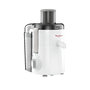 Voir la diapositive 1 : MOULINEX Centrifugeuse Moulinex Frutelia blanche avec filtre inox