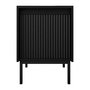 Voir la diapositive 1 : BEST MOBILIER Girona - table de chevet - noir - 45 cm