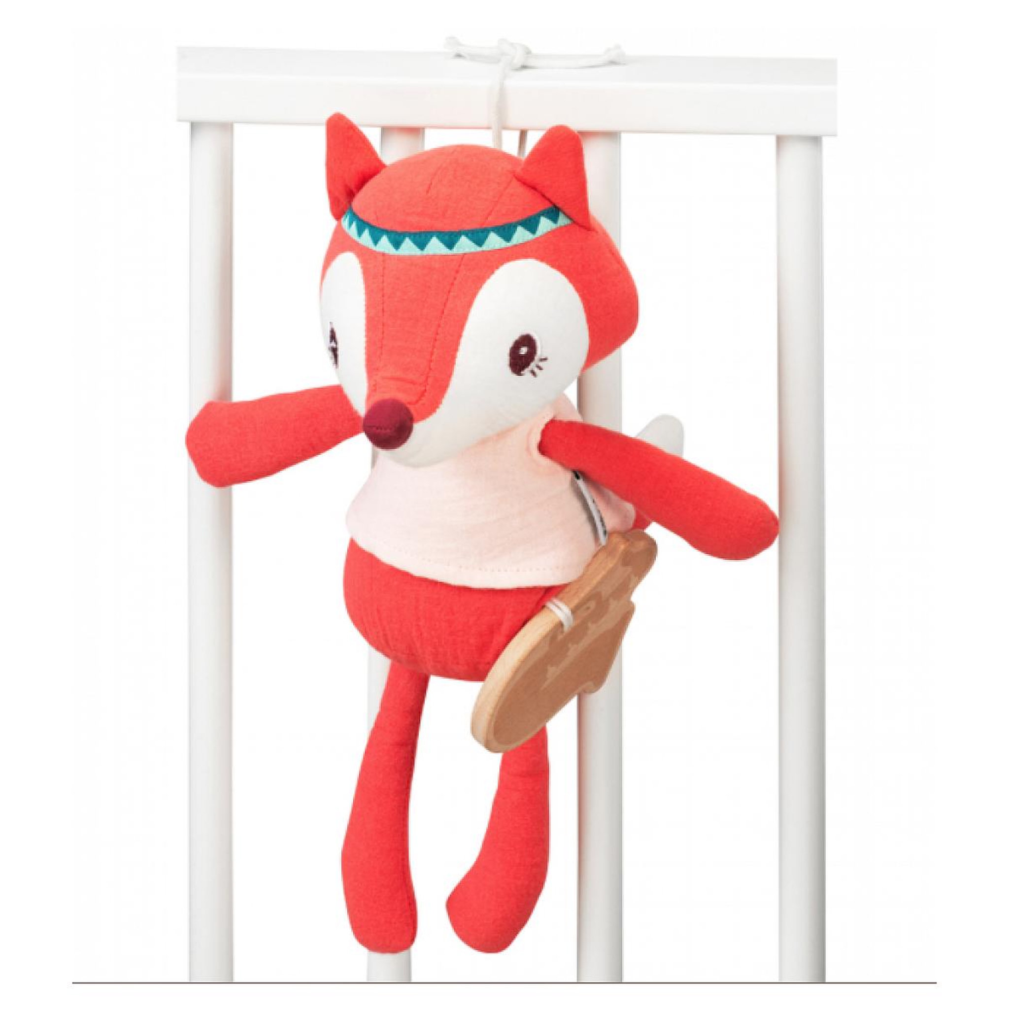 Voir la diapositive 2 : LILLIPUTIENS Alice la renarde, peluche musicale