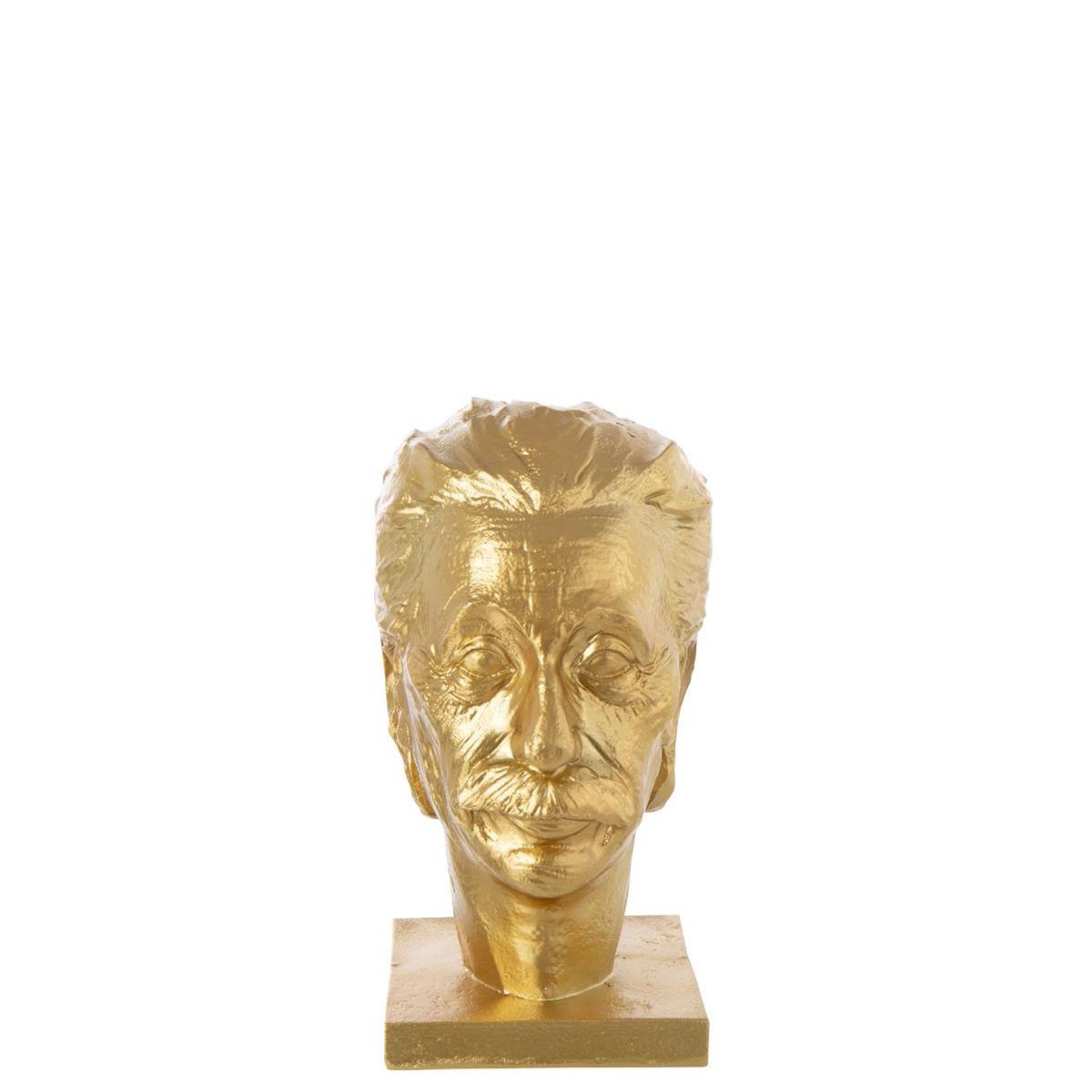 Paris Prix Buste Einstein  Hollywood  25cm Doré