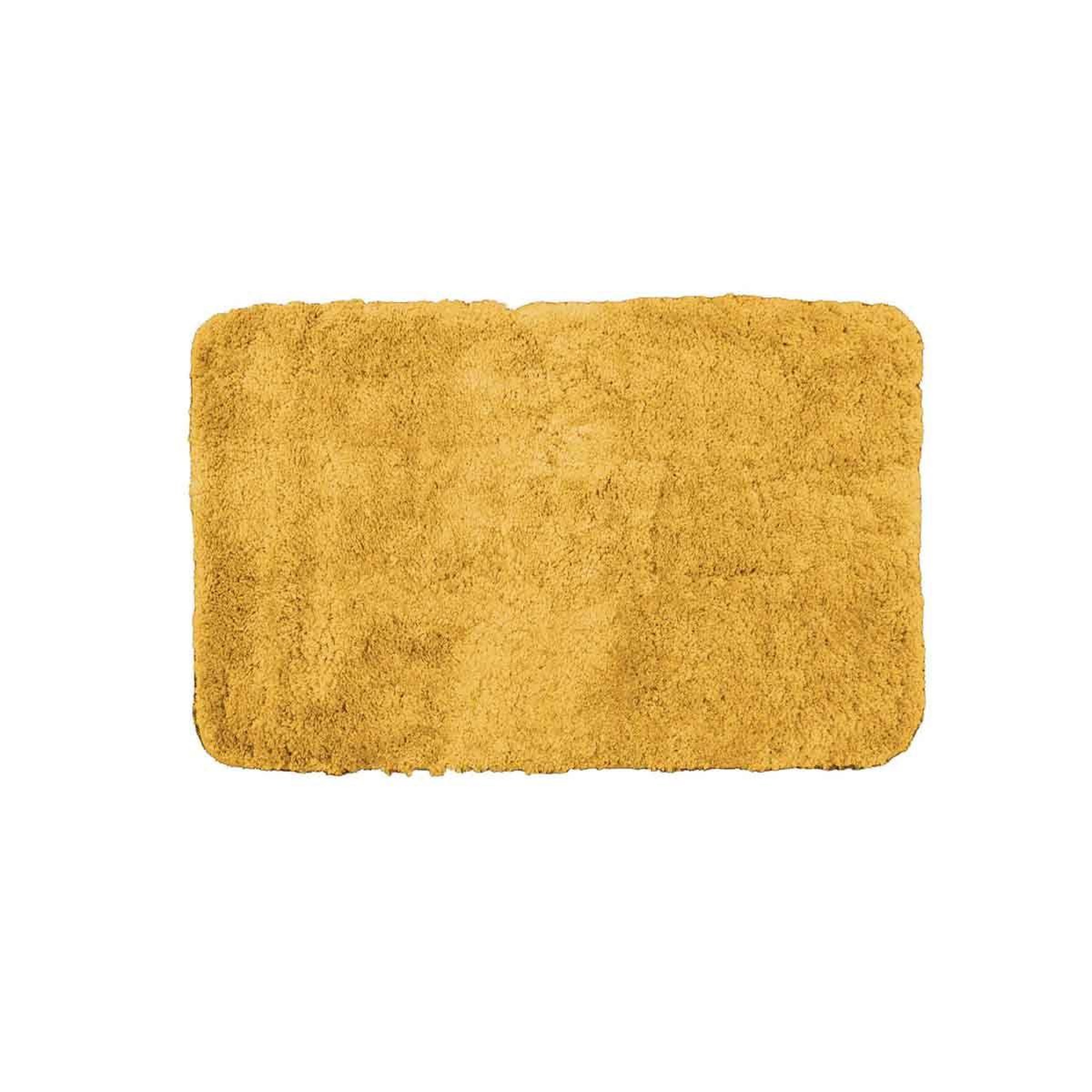 Voir la diapositive 2 : Douceur d'Intérieur Tapis de bain  softness  50x80cm ocre