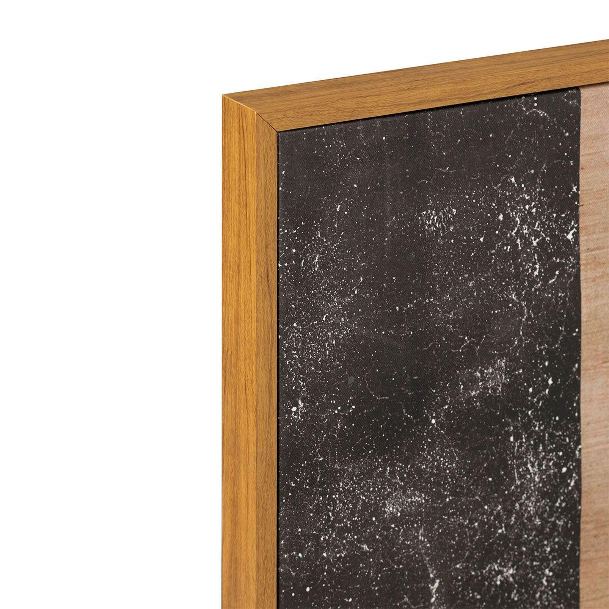 Voir la diapositive 2 : J-LINE Tableau déco  taches  79x79cm multicolore
