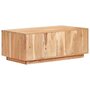 Voir la diapositive 4 : VIDAXL Table basse 90x50x35 cm Bois de recuperation massif