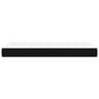 Voir la diapositive 4 : VIDAXL Matelas de lit a ressorts ensaches Noir 90x200x20 cm Tissu