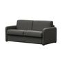 Voir la diapositive 3 : Canapé convertible 140 cm  système couchage express 3 places en tissu Gris clair ALICE 