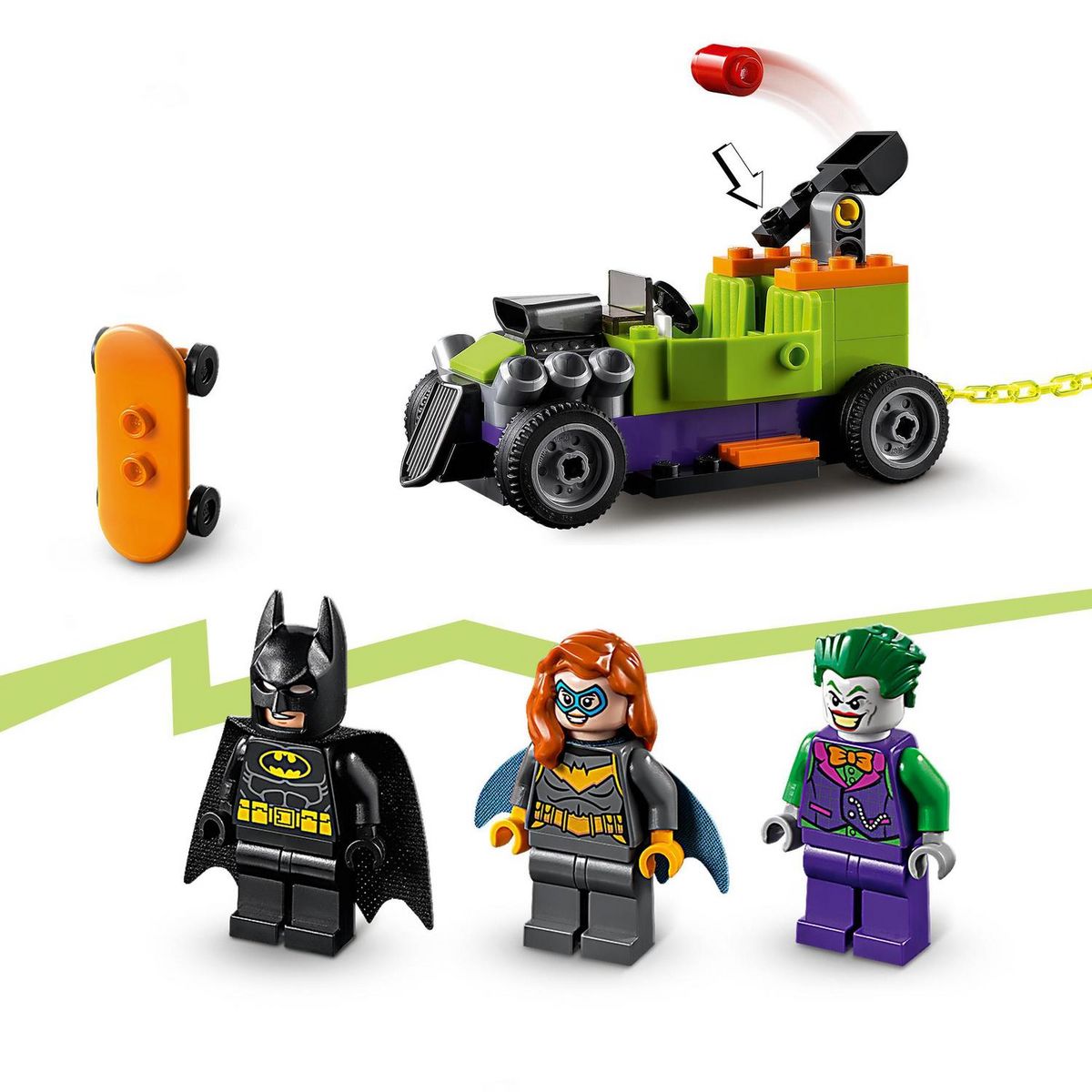 LEGO LEGO Batman 76180 Batman contre le Joker : Course-poursuite en Batmobile, Jouet 