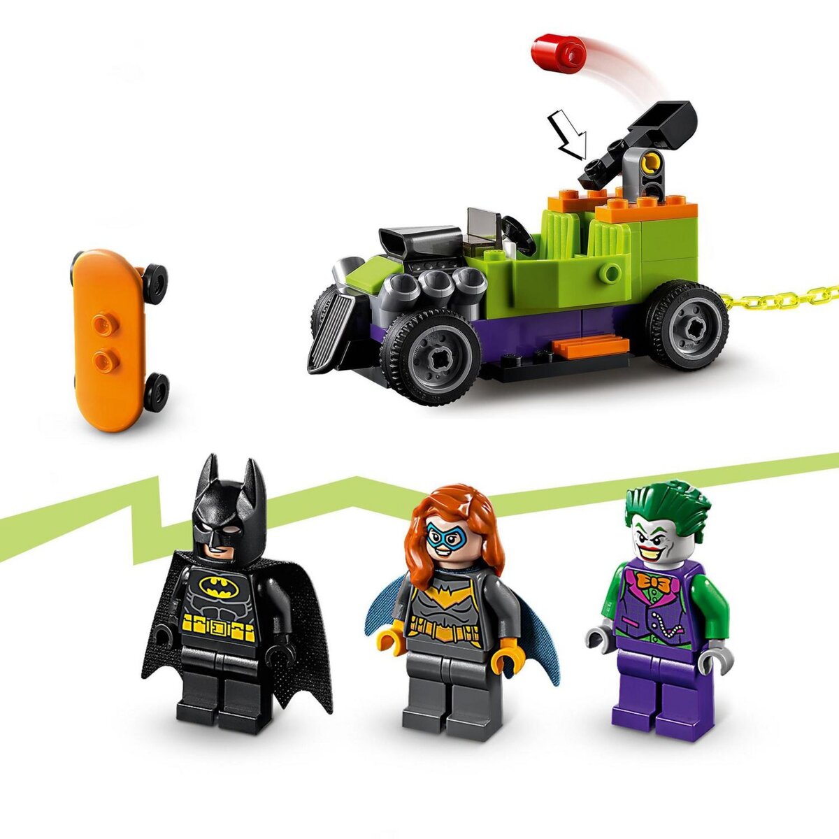 LEGO LEGO Batman 76180 Batman contre le Joker : Course-poursuite en Batmobile, Jouet 