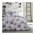 Today Parure de couette - TODAY - Sunshine 0.14 - 220x240cm - 2 personnes - Imprimée - Coton 57 fils