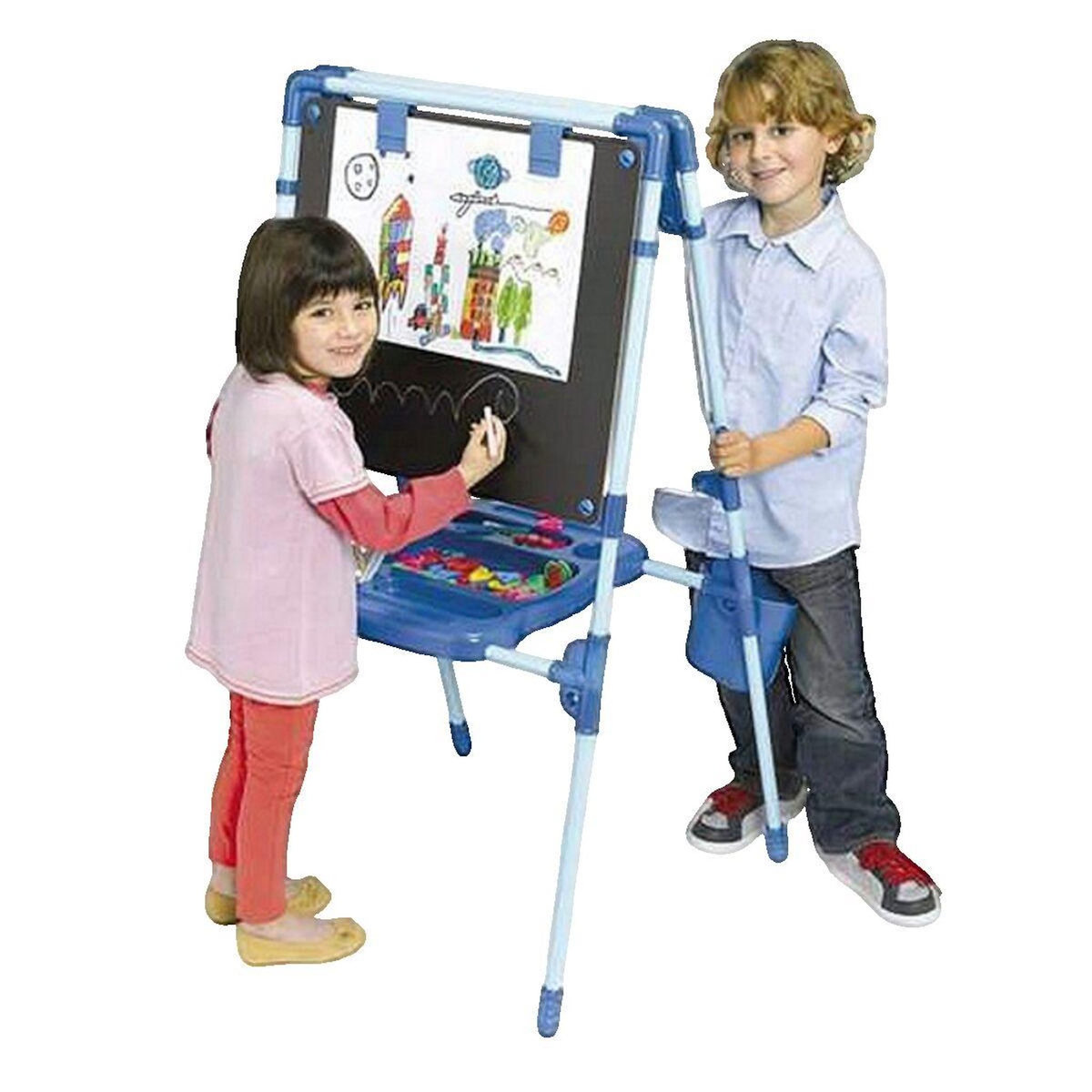 Chicos Tableau et pupitre Chicos Magnétique 2 en 1