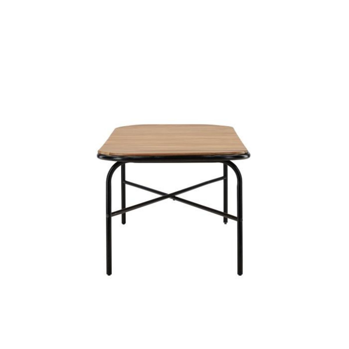 Paris Prix Table de Jardin en Bois  Holmbeck  200cm Naturel