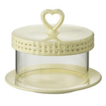 Paris Prix Plat à Gâteaux en Céramique  Vercer  16cm Jaune