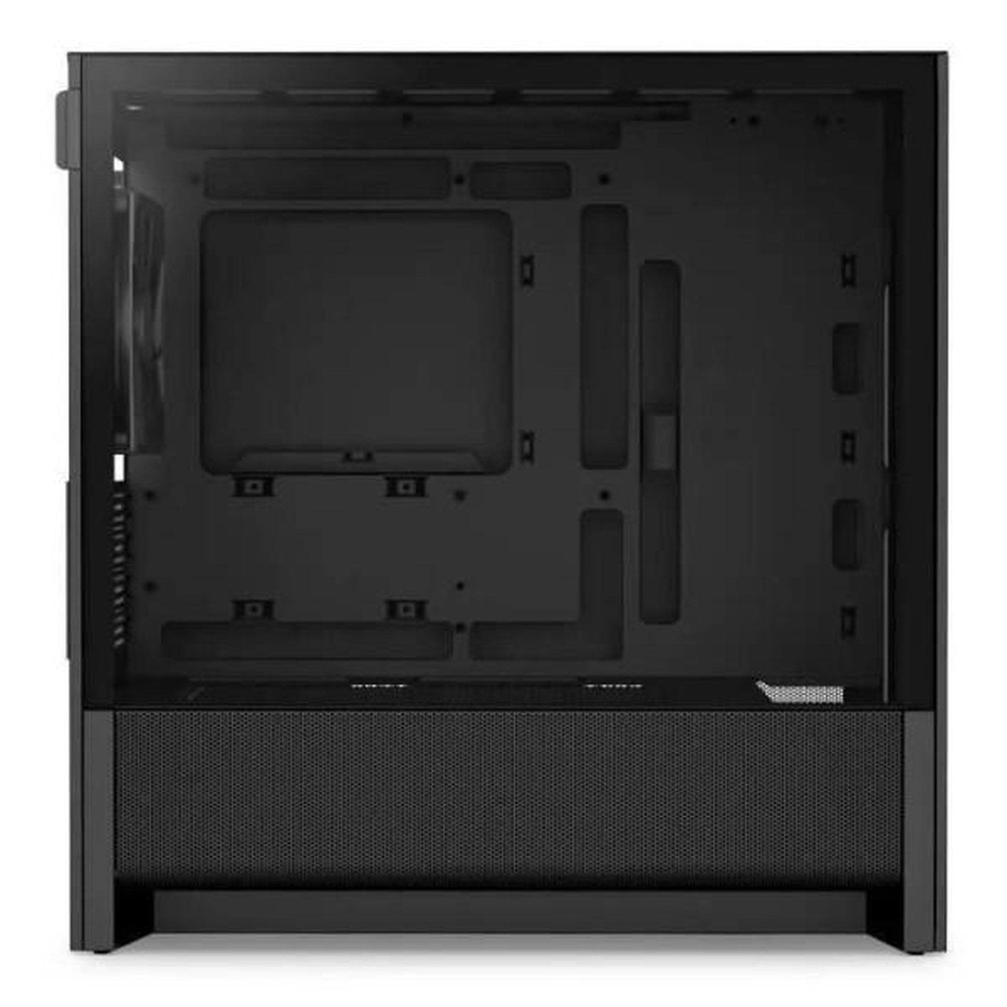 Voir la diapositive 3 : NZXT Boitier moyen-tour micro-atx - nzxt - h3 flow - airflow remarquable - noir - cc-h31fb-01
