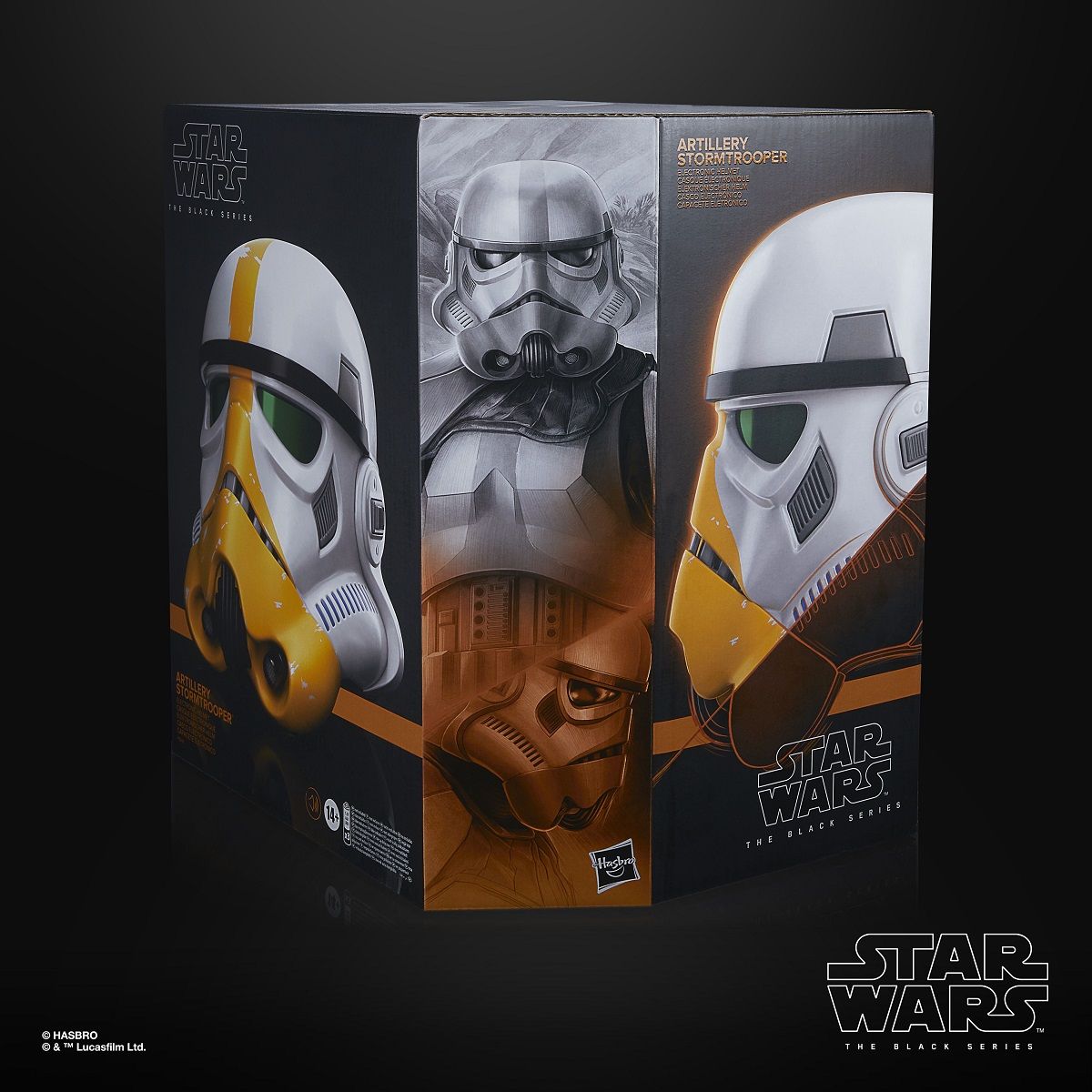 HASBRO Casque électronique Artillery Stormtrooper Star Wars The Black Series