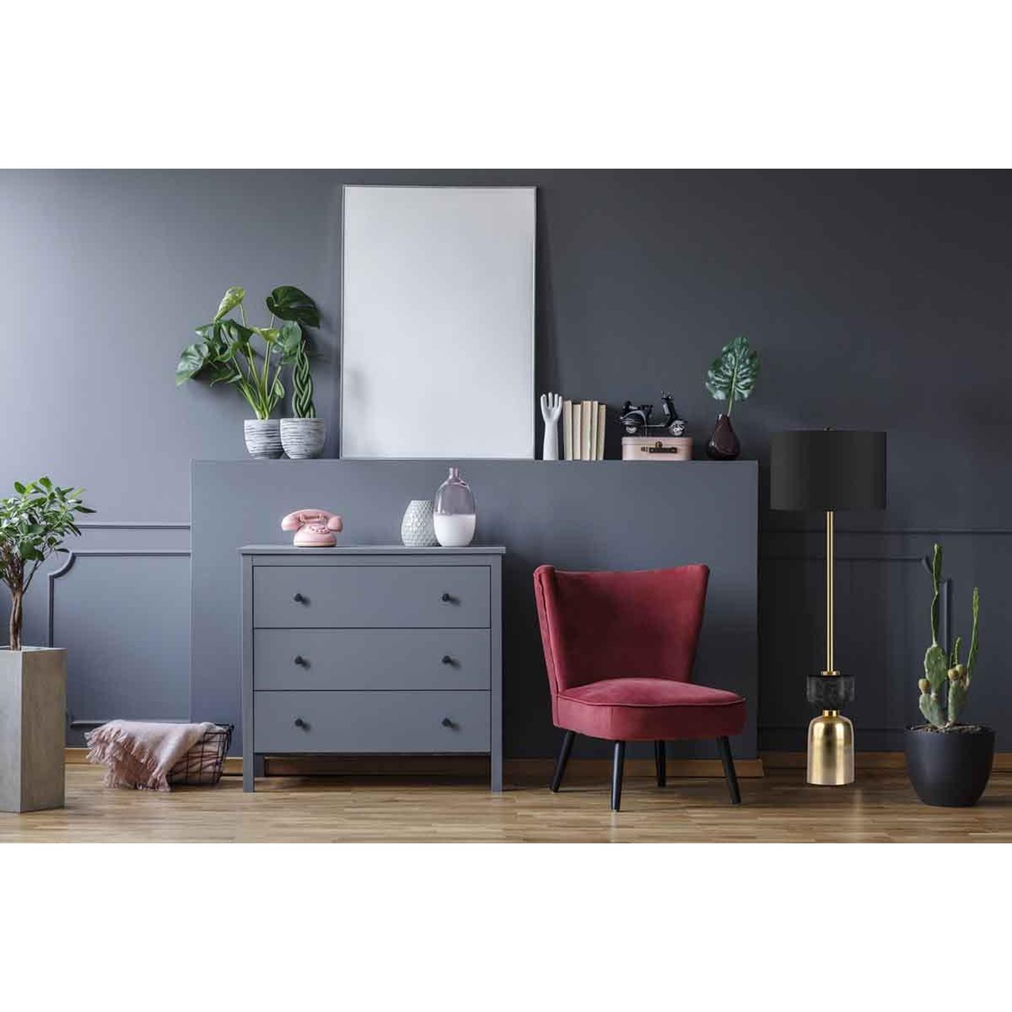 Voir la diapositive 4 : Paris Prix Lampadaire Rond Design  Ceres  127cm Noir & Or