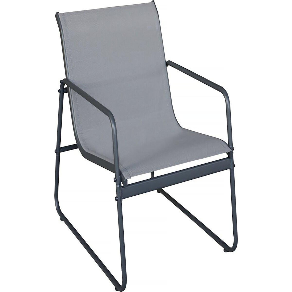 Habitat et Jardin Salon de jardin en métal  Fortaleza  - 4 places - Gris clair