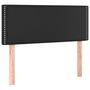 Voir la diapositive 4 : VIDAXL Tete de lit a LED Noir 90x5x78/88 cm Similicuir