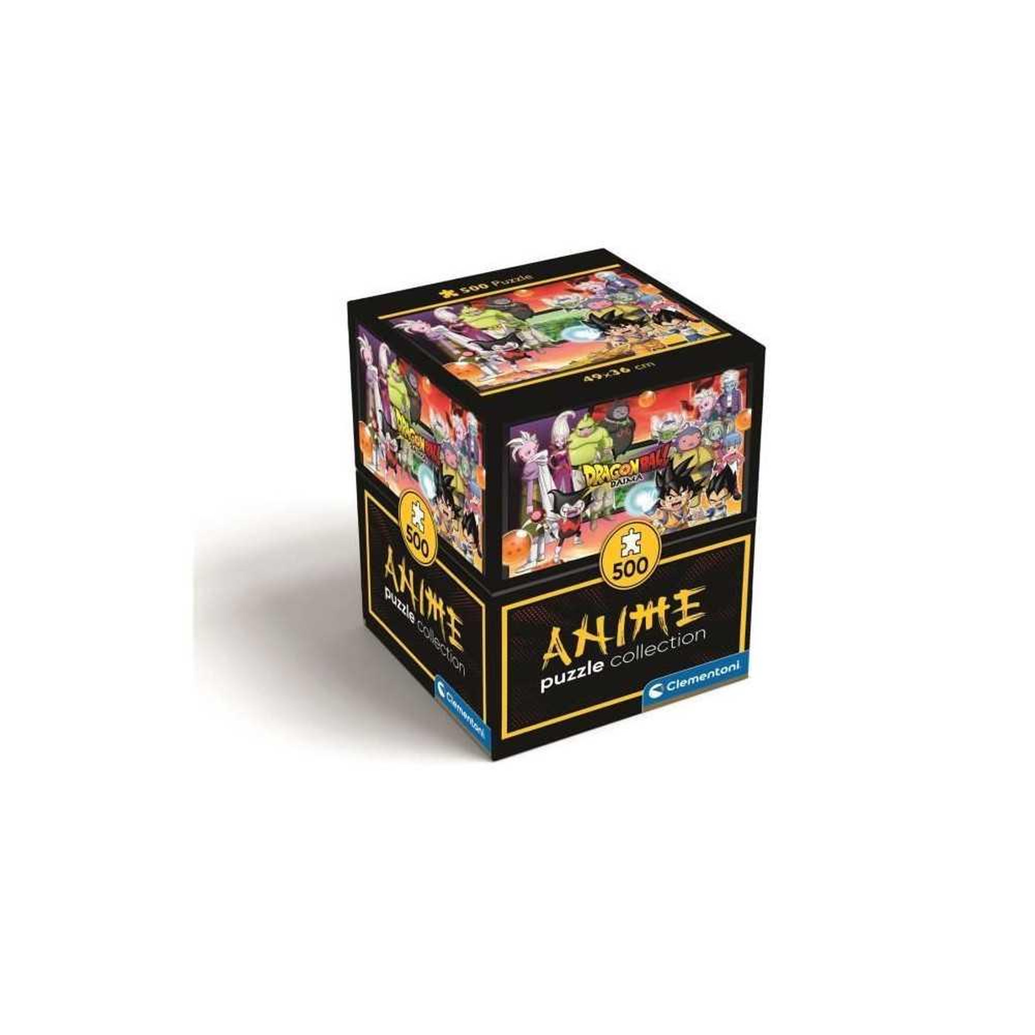 CLEMENTONI Puzzle 500 pièces – Dragon Ball Daima – Clementoni – Cube éducatif – Dès 8 ans