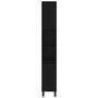 Voir la diapositive 5 : VIDAXL Armoire de salle de bain noir 30x30x190 cm bois d ingénierie