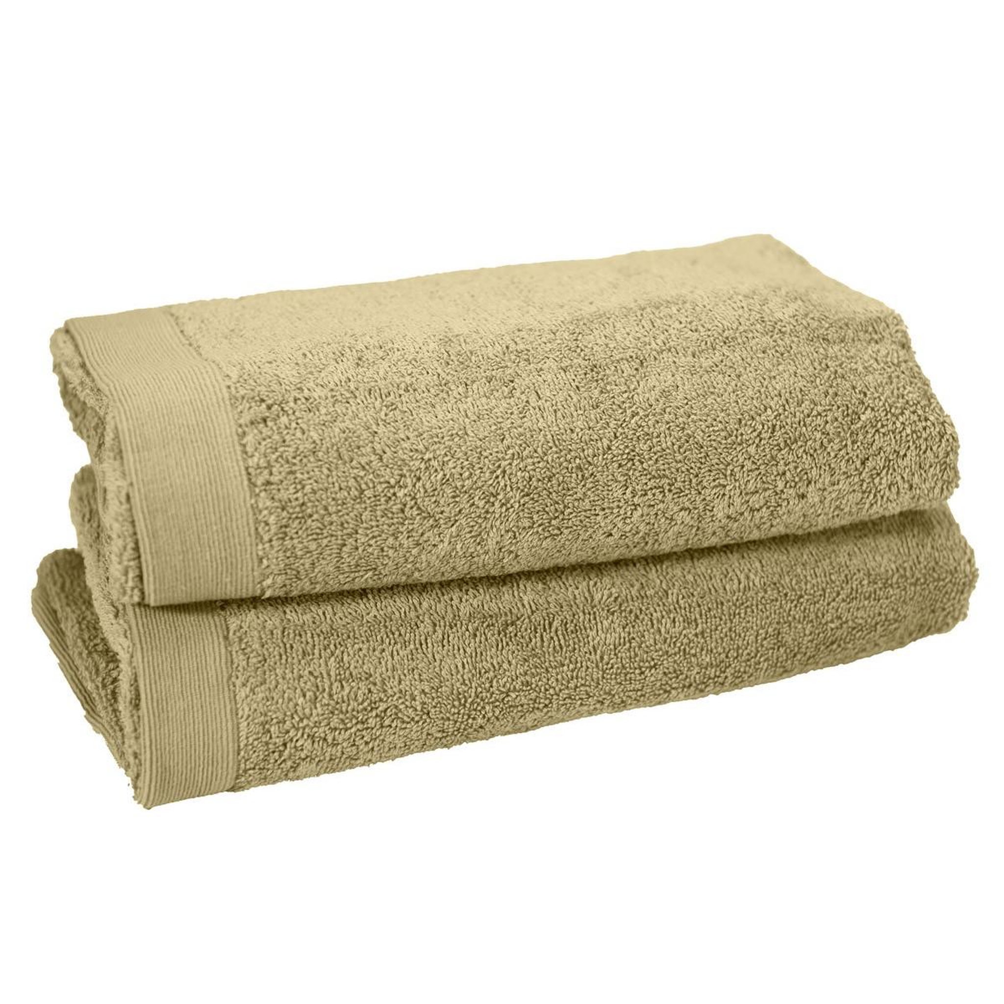 Voir la diapositive 1 : Sensei Maison Lot de 2 serviettes de toilette 500 g/m² STUDIO - 50x90 cm
