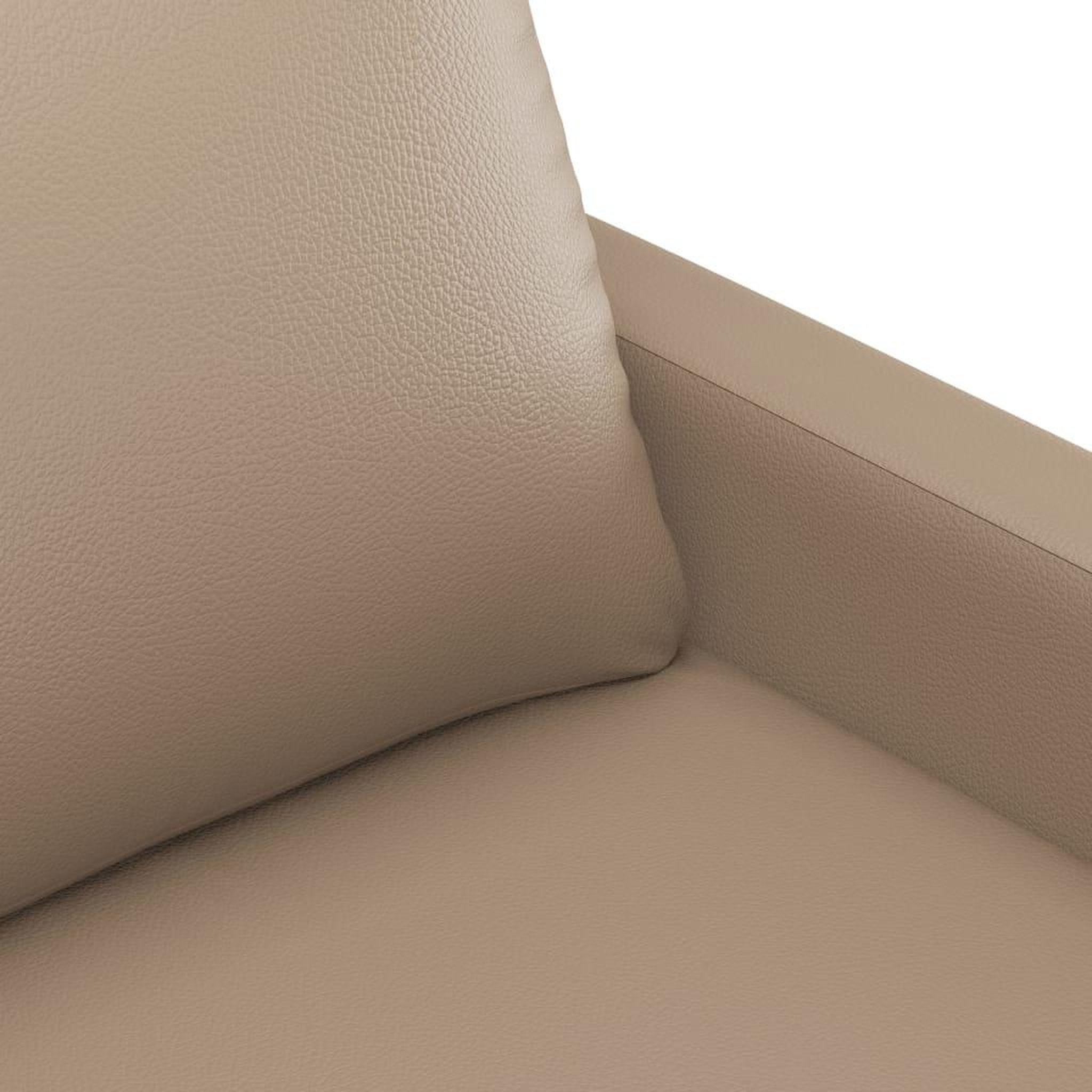 Voir la diapositive 5 : VIDAXL Ensemble de canapes 2 pcs avec coussins Cappuccino Similicuir