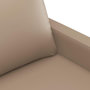 Voir la diapositive 5 : VIDAXL Ensemble de canapes 2 pcs avec coussins Cappuccino Similicuir