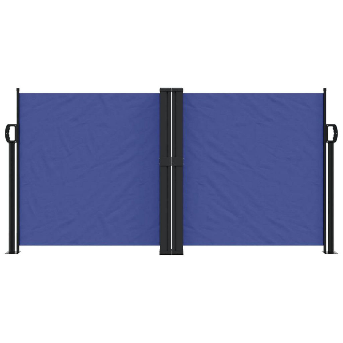 VIDAXL Auvent lateral retractable bleu 120x600 cm