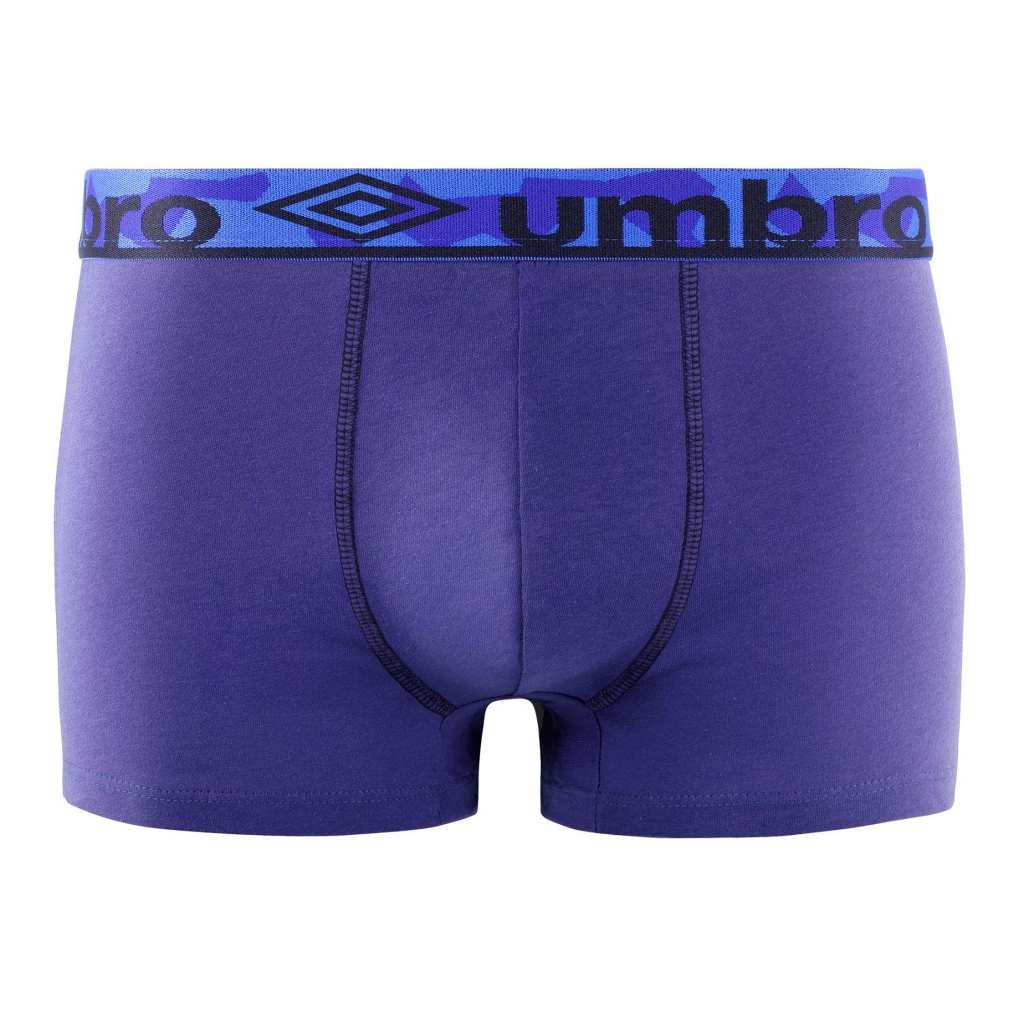 Voir la diapositive 3 : UMBRO Lot de 6 boxers homme en coton Force