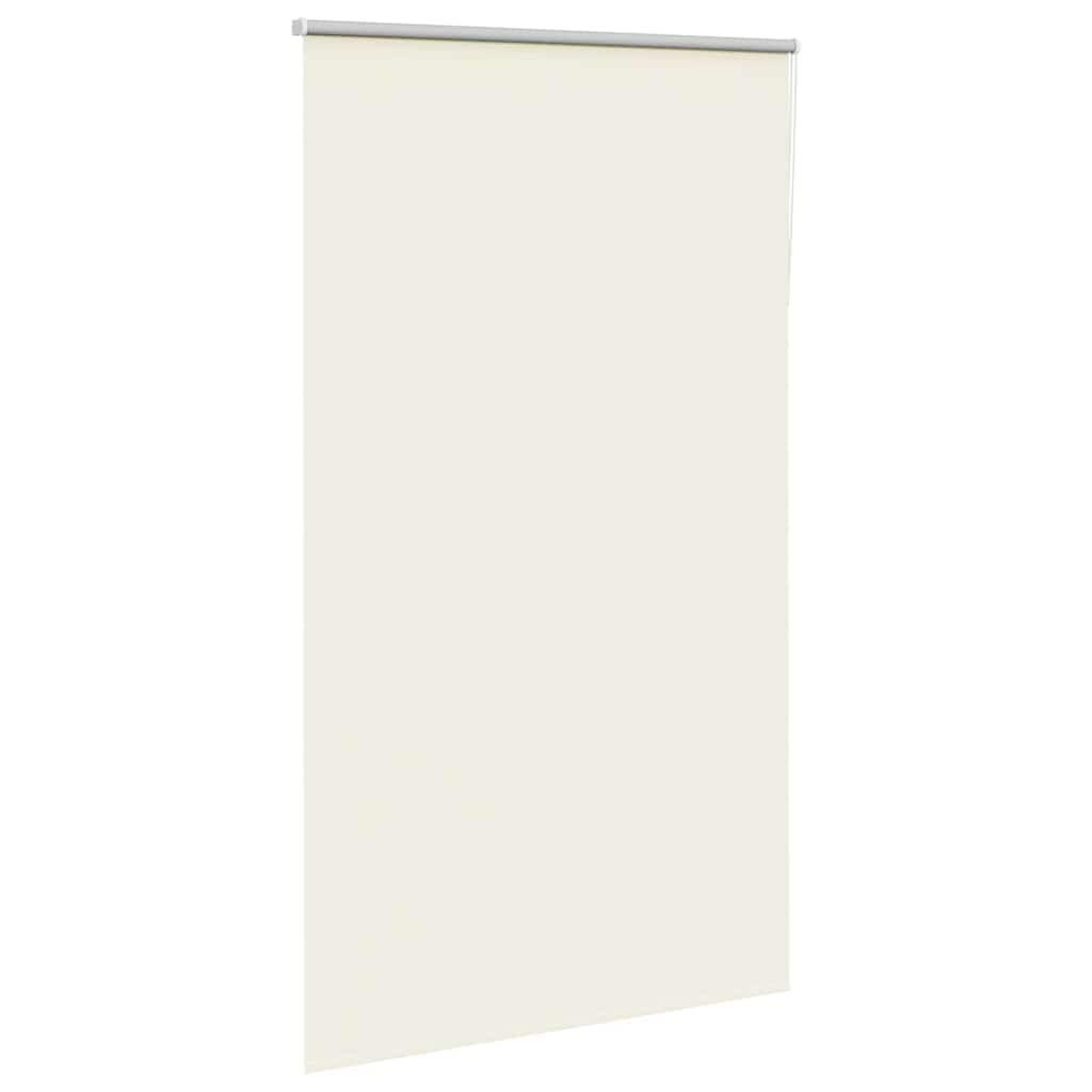 Voir la diapositive 3 : VIDAXL Store enrouleur occultant blanc casse 140x210 cm largeur tissu