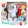 Voir la diapositive 2 : One Two Fun Peluche interactive chat 27 cm