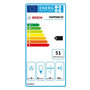 Voir la diapositive 2 : BOSCH Hotte décorative murale 90cm 360m3/h inox - dwp94bc50