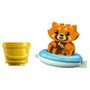 Voir la diapositive 3 : LEGO Duplo 10964 Jouet de bain : Panda rouge flottant, Set Baignoire pour Bébés et Enfants
