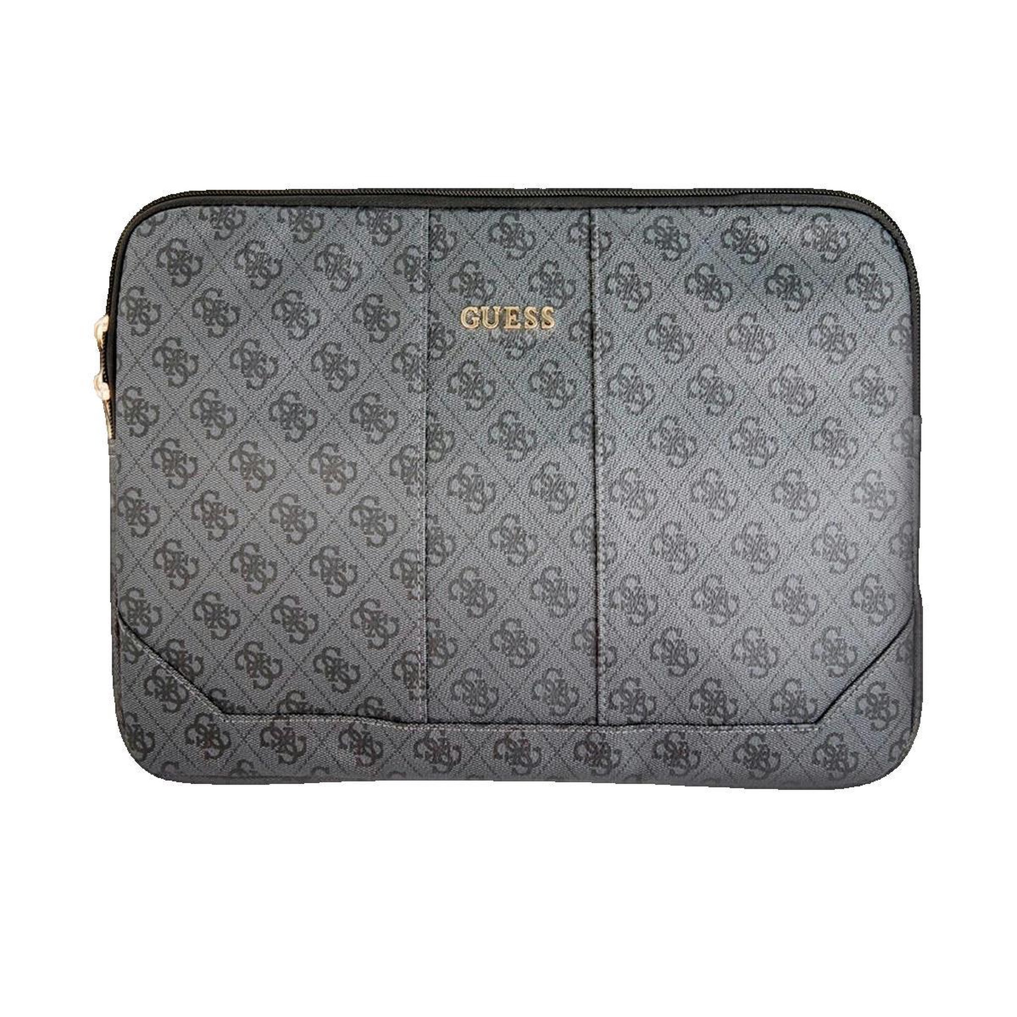 Voir la diapositive 2 : GUESS Housse ordinateur Guess Uptown cuir synthétique gris pour 13 pouces