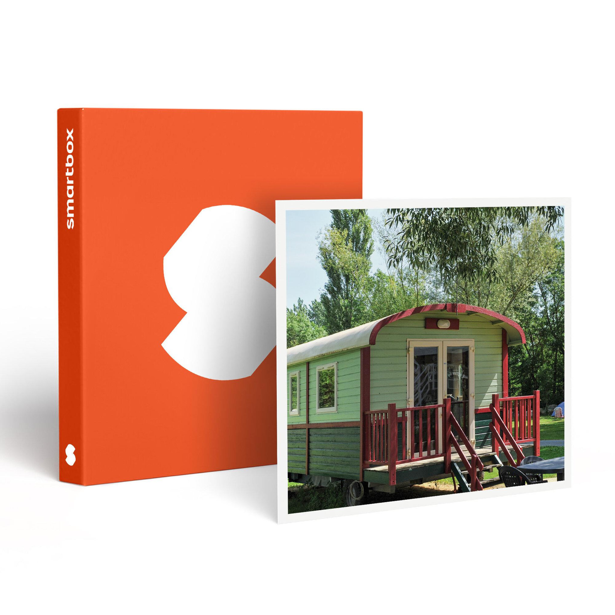 Smartbox Séjour insolite en famille : 2 jours bucoliques en roulotte près de cognac - coffret cadeau séjour