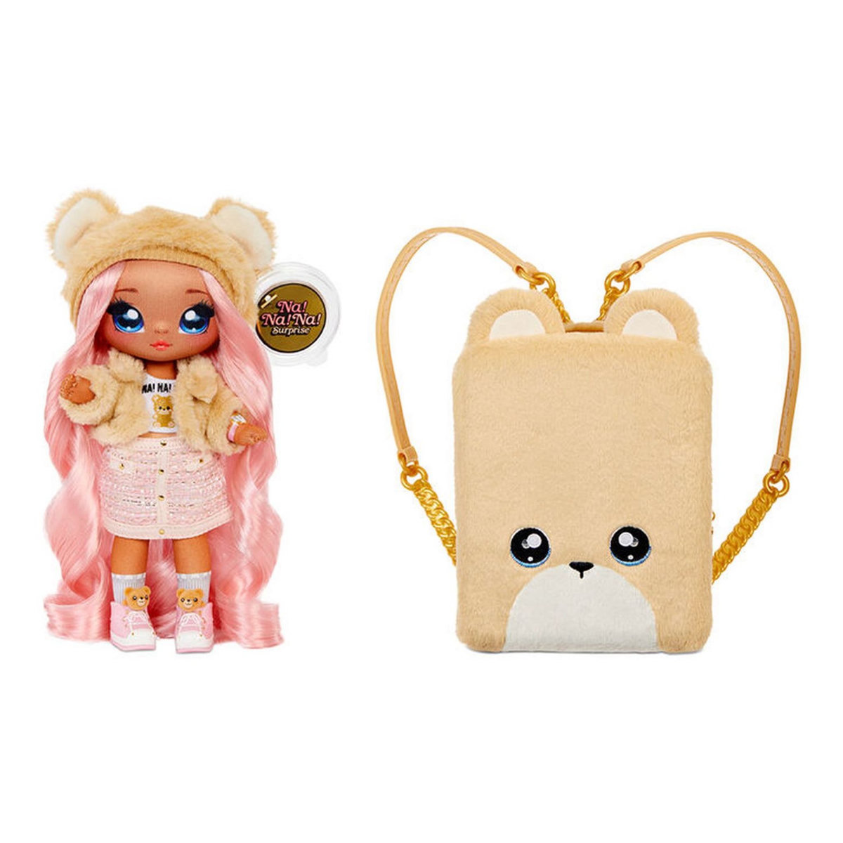 MGA Poupée 3 en 1 - Na na na surprise - Sac à dos transformable 