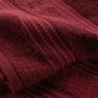Voir la diapositive 2 : Paris Prix Serviette de Toilette  Excellence  50x90cm Bordeaux
