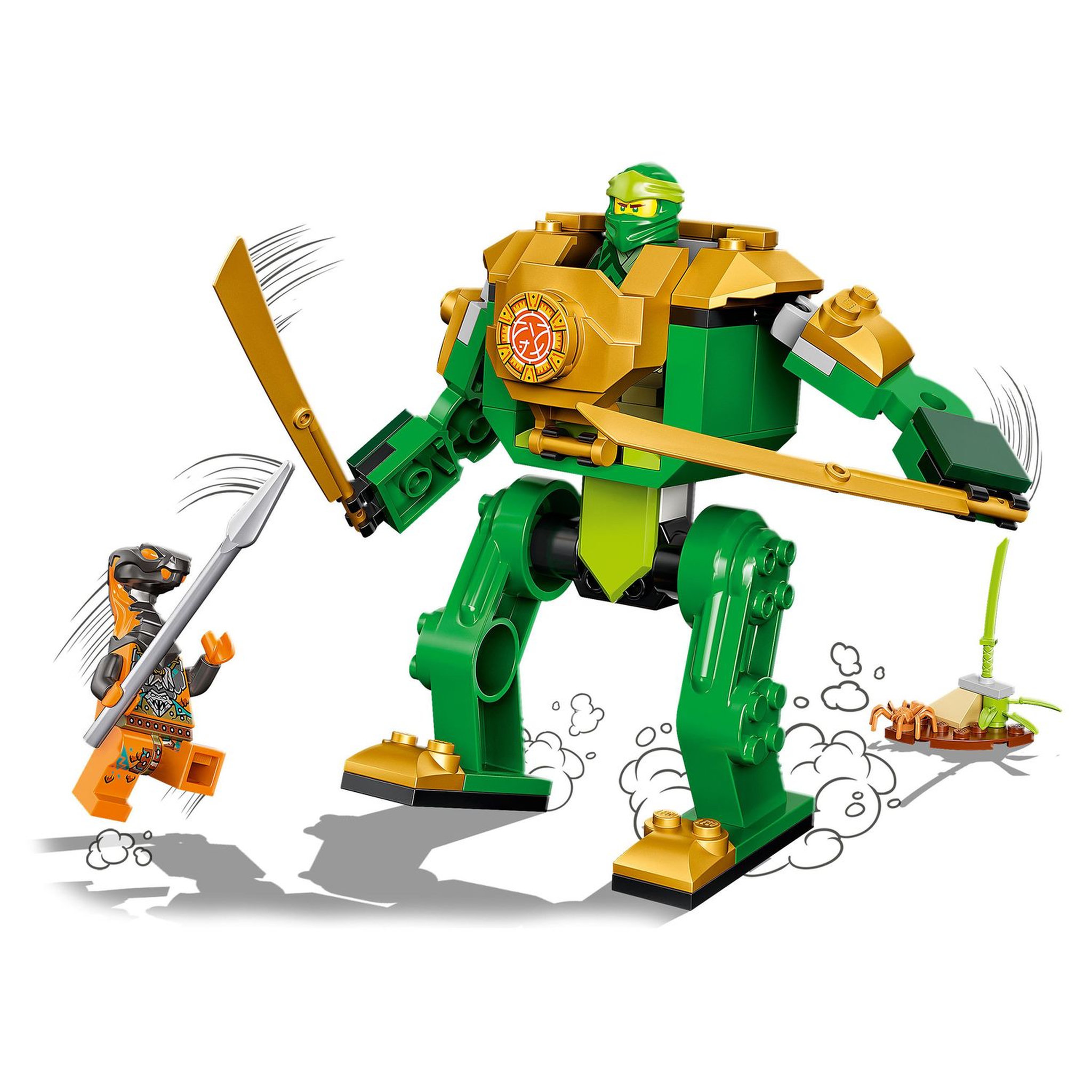 Voir la diapositive 4 : LEGO Ninjago 71757 - Le robot ninja de Lloyd