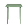 Voir la diapositive 5 : SWEEEK Table de jardin métal 2 places, Amelia 70 x 70cm