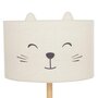 Voir la diapositive 2 : Atmosphera Kids Lampadaire Enfant Chat  Félix  152cm Blanc